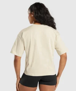 DAMES Gymshark T-shirts*Heavyweight Cotton T-Shirt