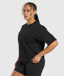 DAMES Gymshark T-shirts*Heavyweight Cotton T-Shirt