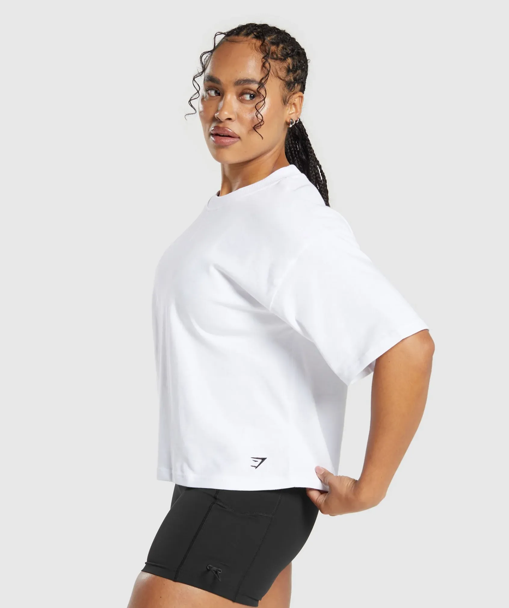 DAMES Gymshark T-shirts*Heavyweight Cotton T-Shirt