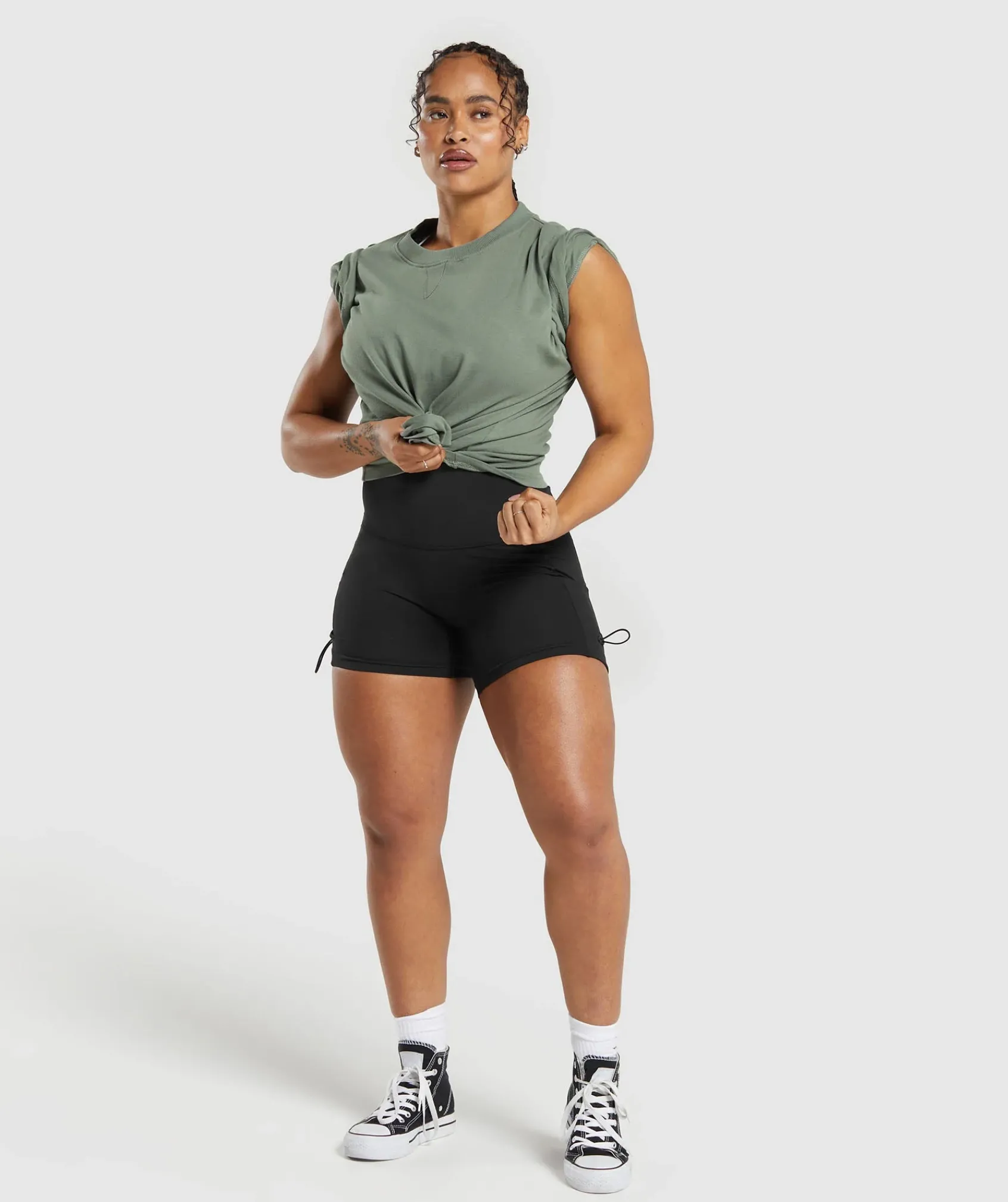 DAMES Gymshark T-shirts*Heavyweight Cotton T-Shirt