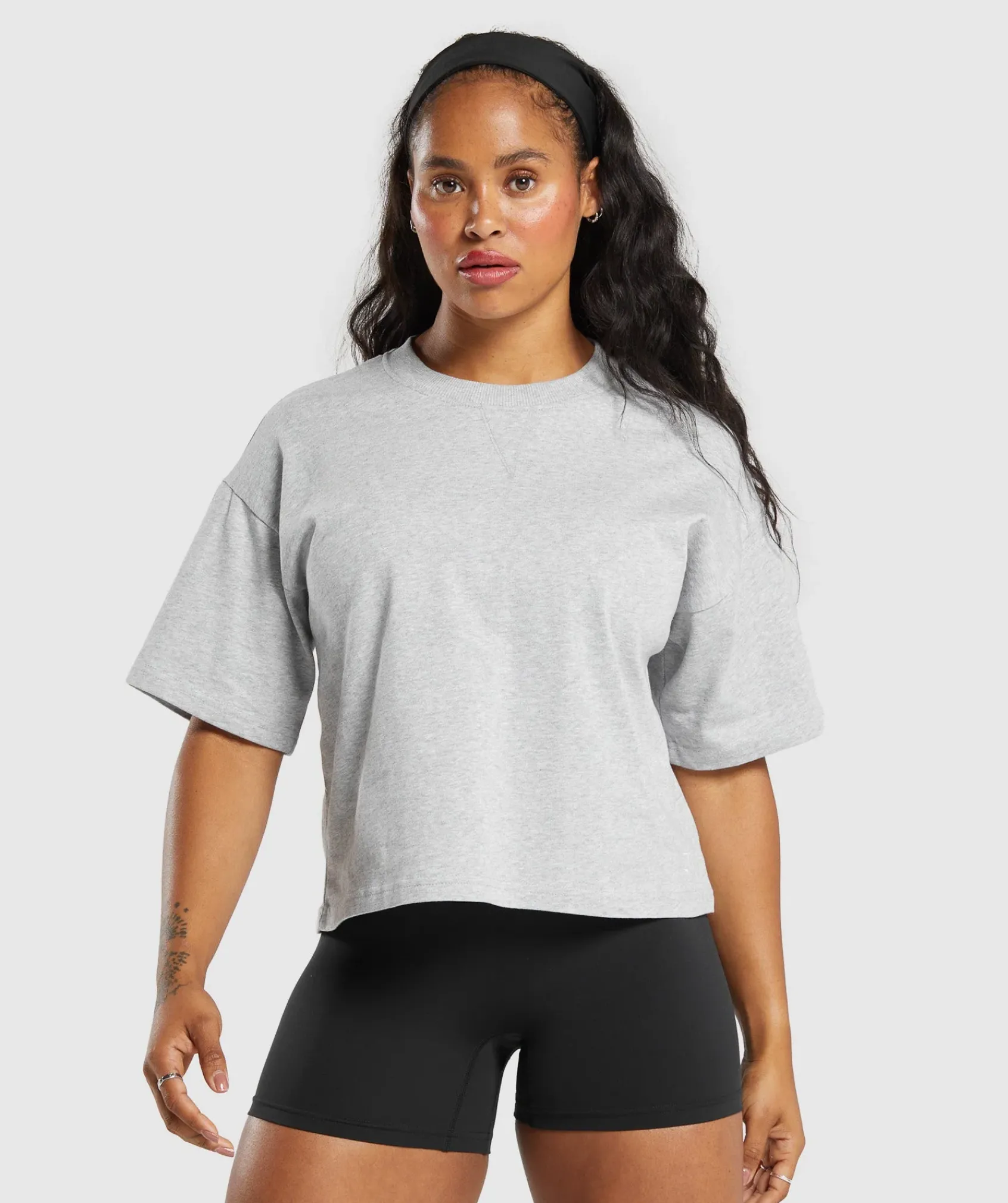 DAMES Gymshark T-shirts*Heavyweight Cotton T-Shirt
