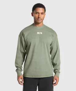 Heren Gymshark Hoodies & Truien*Heavyweight Rib Crew
