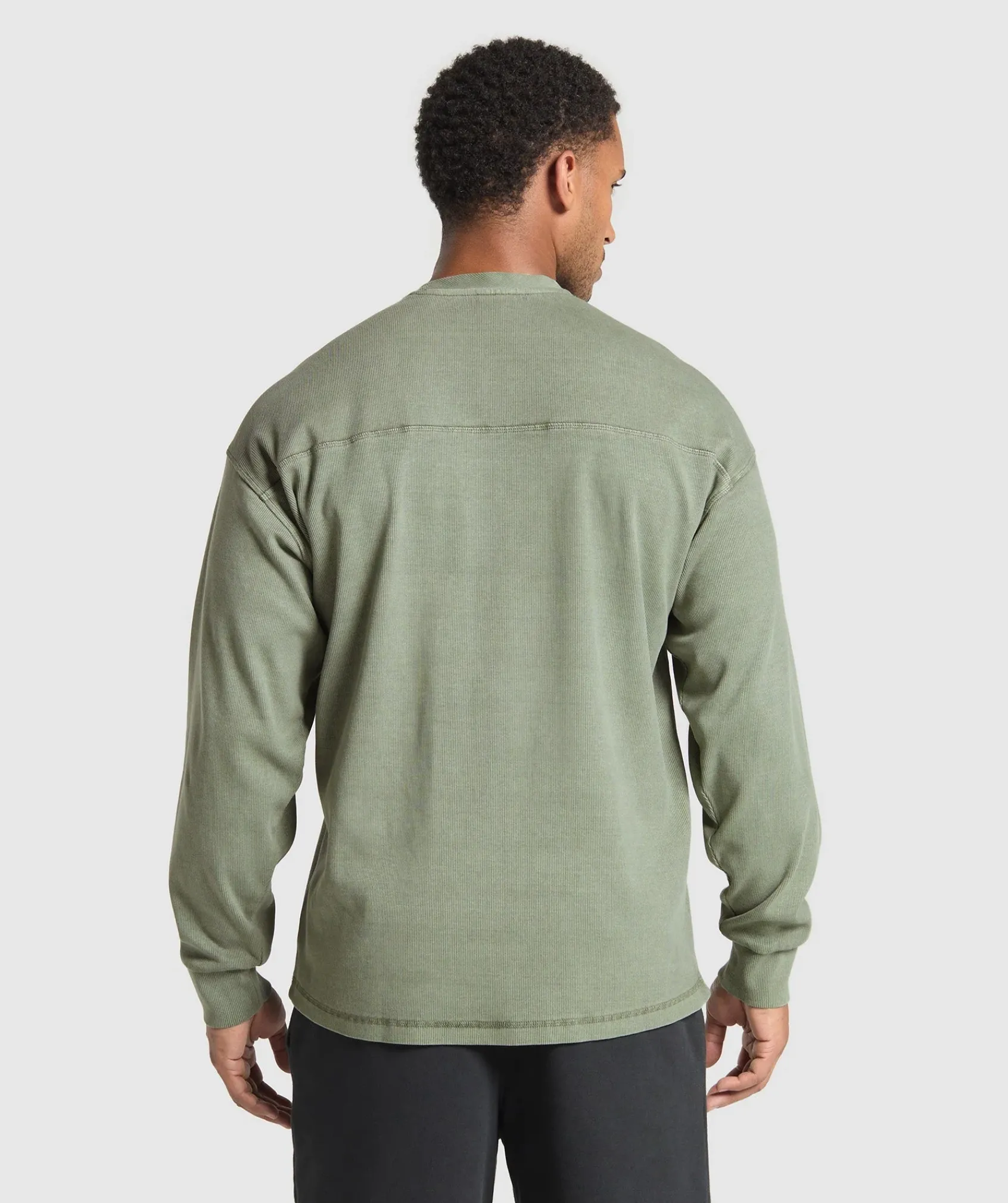 Heren Gymshark Hoodies & Truien*Heavyweight Rib Crew