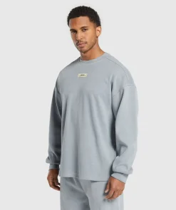 Heren Gymshark Hoodies & Truien*Heavyweight Rib Crew
