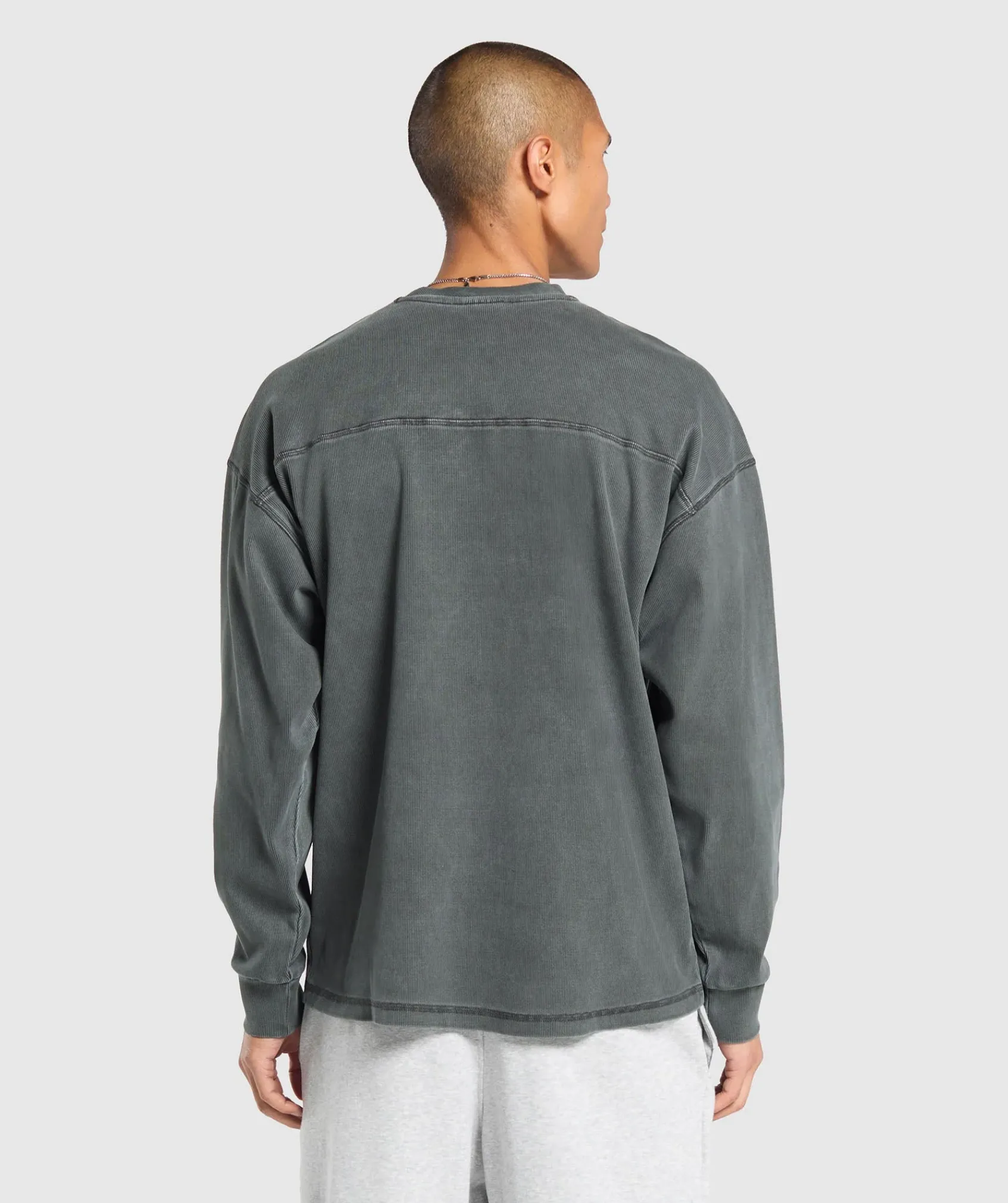 Heren Gymshark Hoodies & Truien*Heavyweight Rib Crew