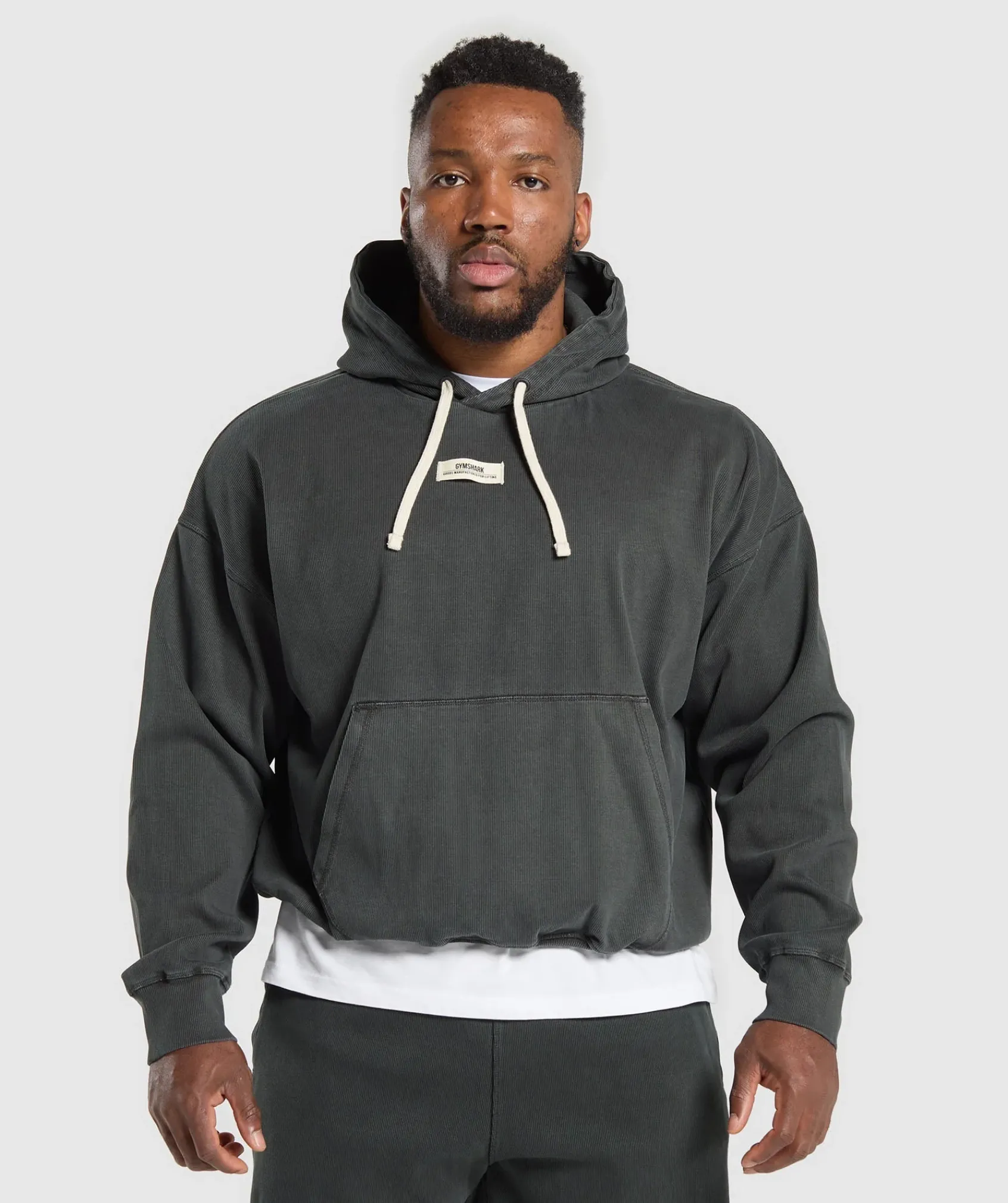Heren Gymshark Hoodies & Truien*Heavyweight Rib Hoodie