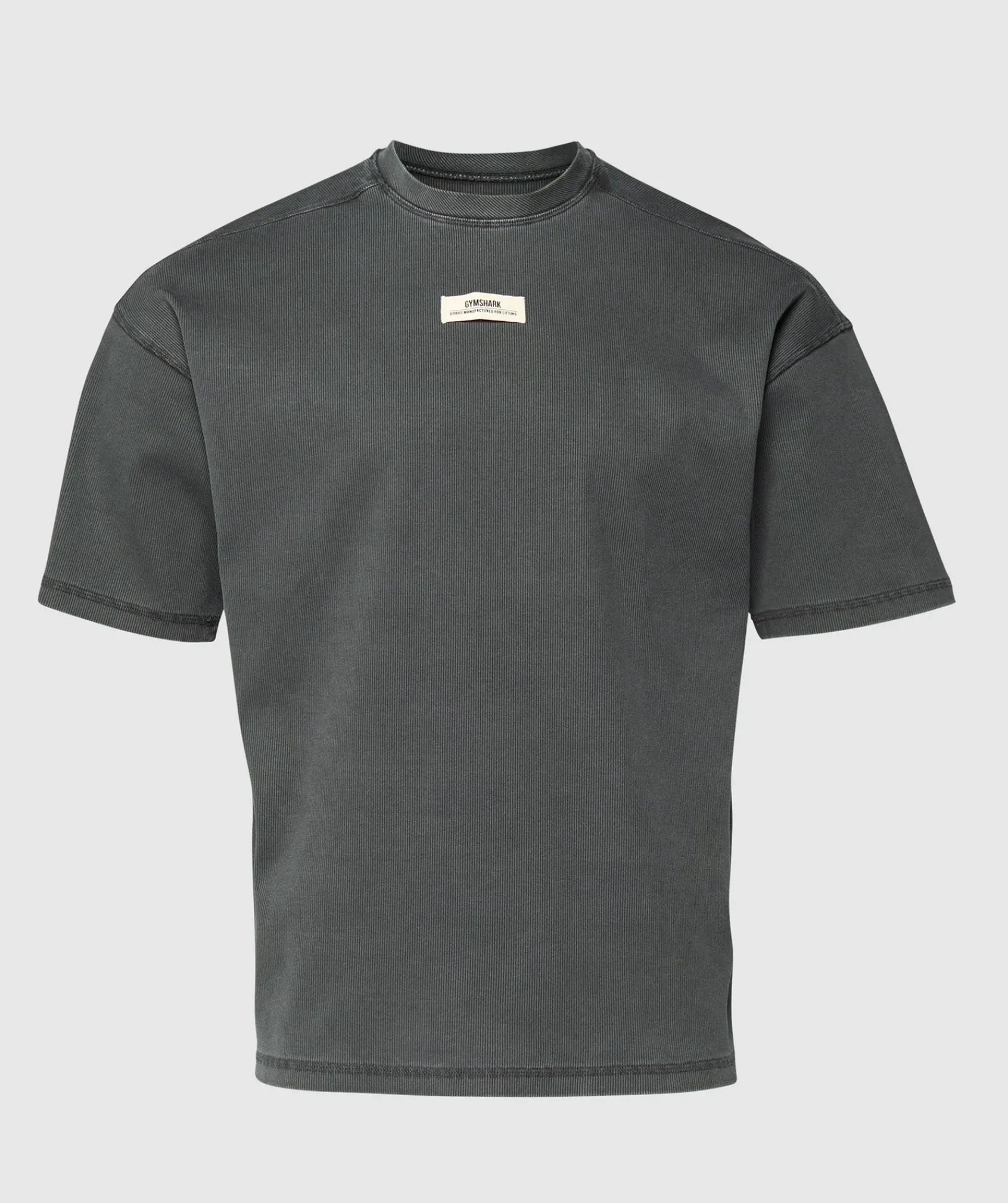 Heren Gymshark Hoodies & Truien|T-shirts*Heavyweight Rib Short Sleeve Crew