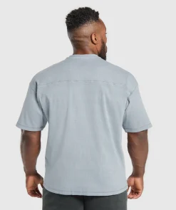 Heren Gymshark Hoodies & Truien|T-shirts*Heavyweight Rib Short Sleeve Crew
