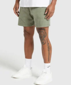Heren Gymshark Shorts*Heavyweight Ribbed Shorts