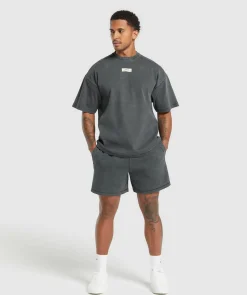 Heren Gymshark Shorts*Heavyweight Ribbed Shorts