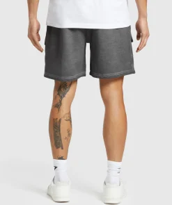 Heren Gymshark Shorts|Cargobroeken*Heavyweight Washed Cargo Shorts