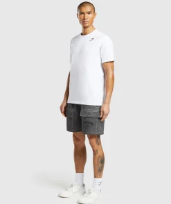 Heren Gymshark Shorts|Cargobroeken*Heavyweight Washed Cargo Shorts