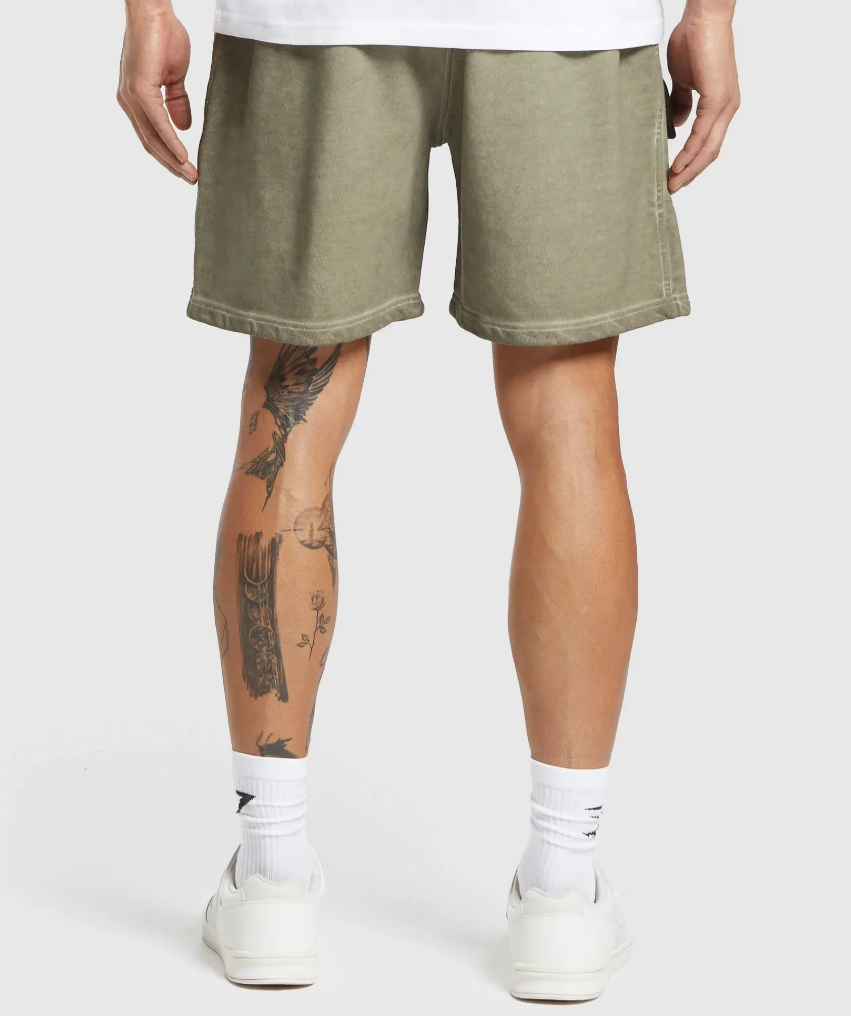 Heren Gymshark Shorts|Cargobroeken*Heavyweight Washed Cargo Shorts
