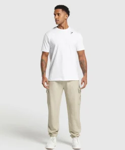Heren Gymshark Joggingbroeken|Cargobroeken*Heavyweight Washed Cargo Joggers