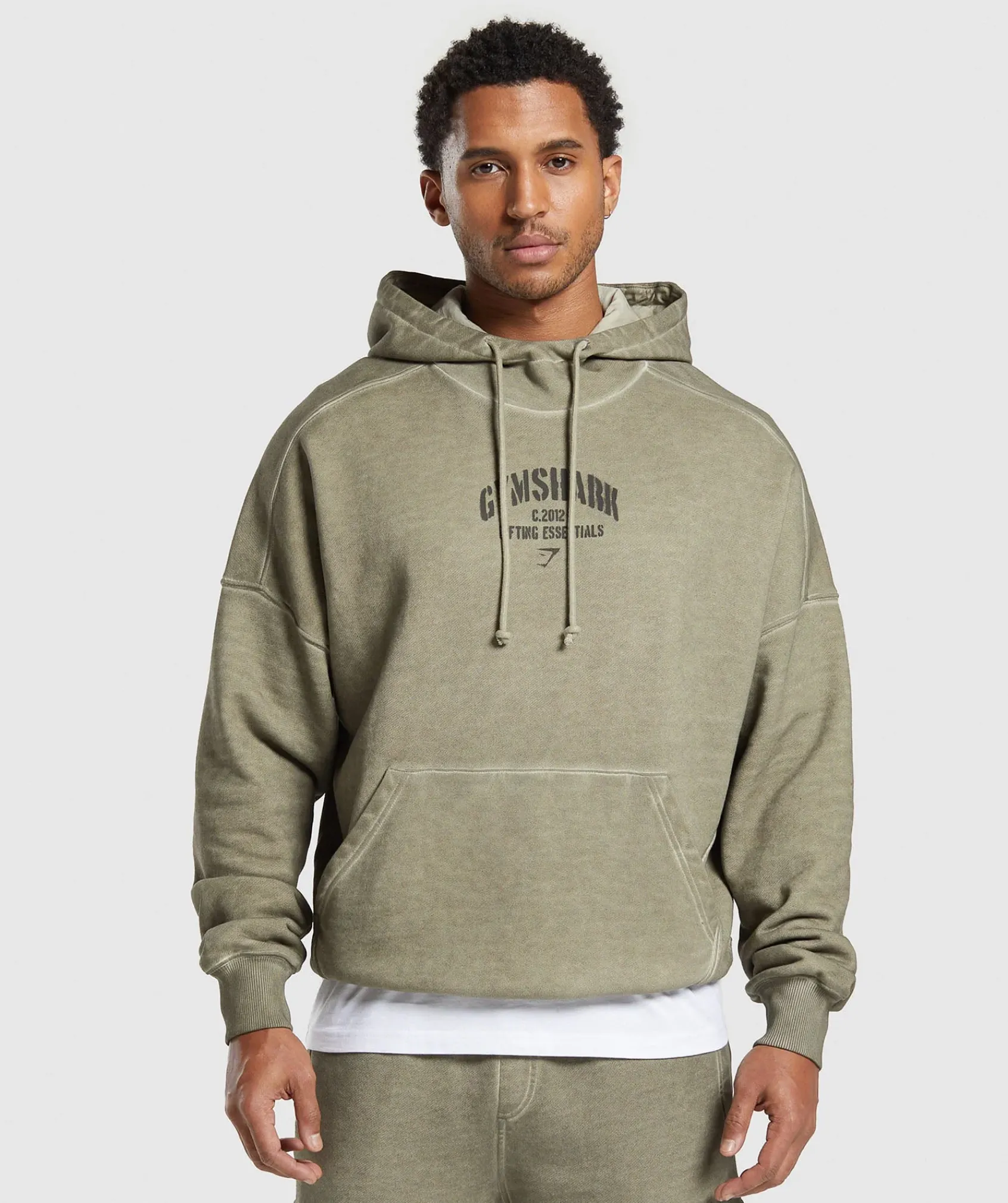 Heren Gymshark Hoodies & Truien*Heavyweight Washed Hoodie