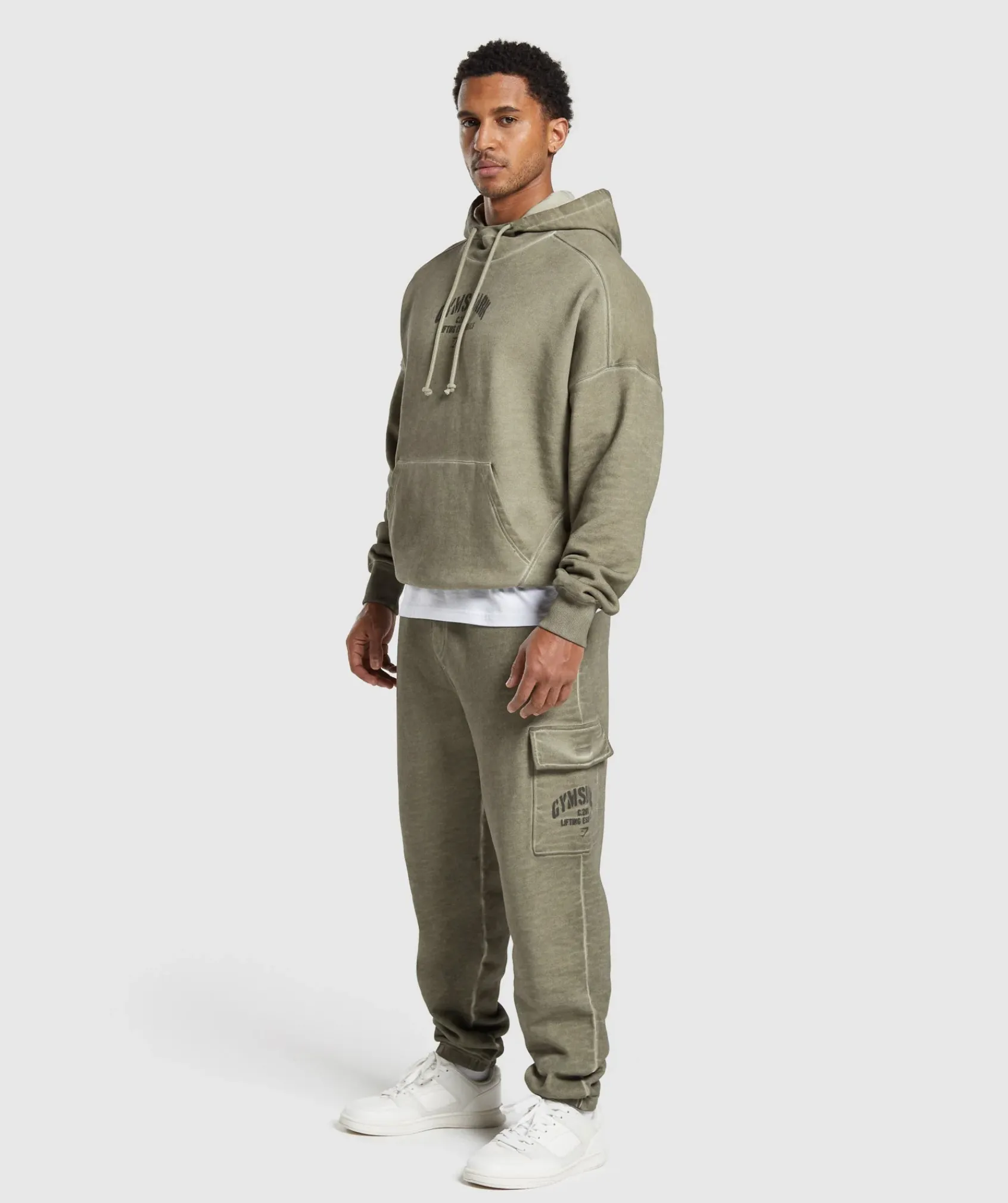 Heren Gymshark Hoodies & Truien*Heavyweight Washed Hoodie