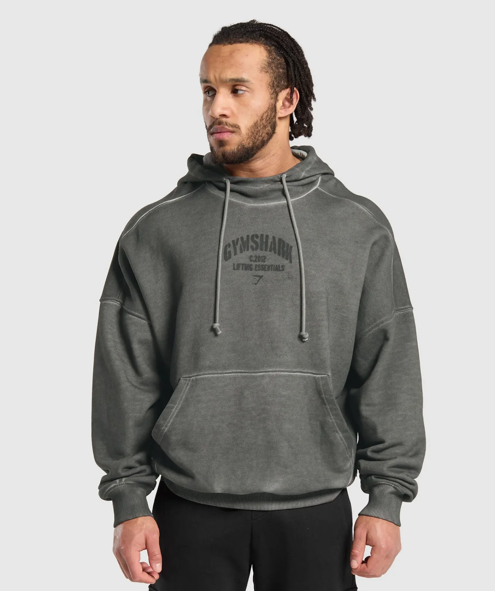 Heren Gymshark Hoodies & Truien*Heavyweight Washed Hoodie