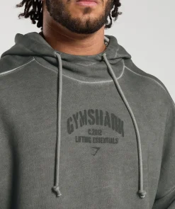 Heren Gymshark Hoodies & Truien*Heavyweight Washed Hoodie