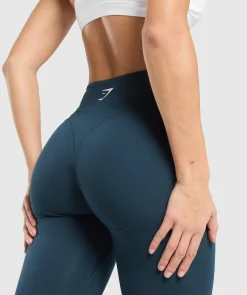 DAMES Gymshark Leggings|Hoog Getailleerd*Heavyweight Washed Leggings