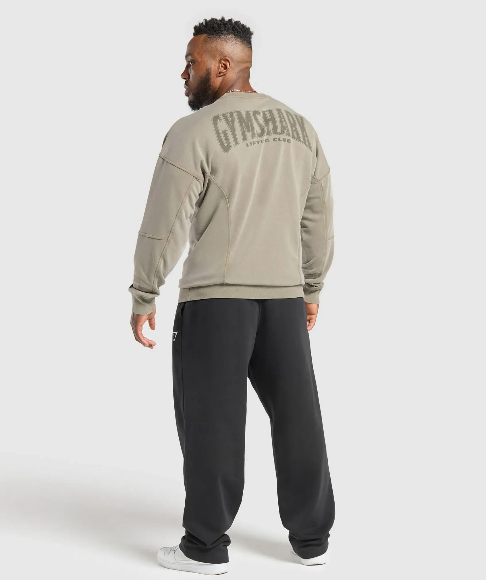 Heren Gymshark Hoodies & Truien*Heritage Washed Crew
