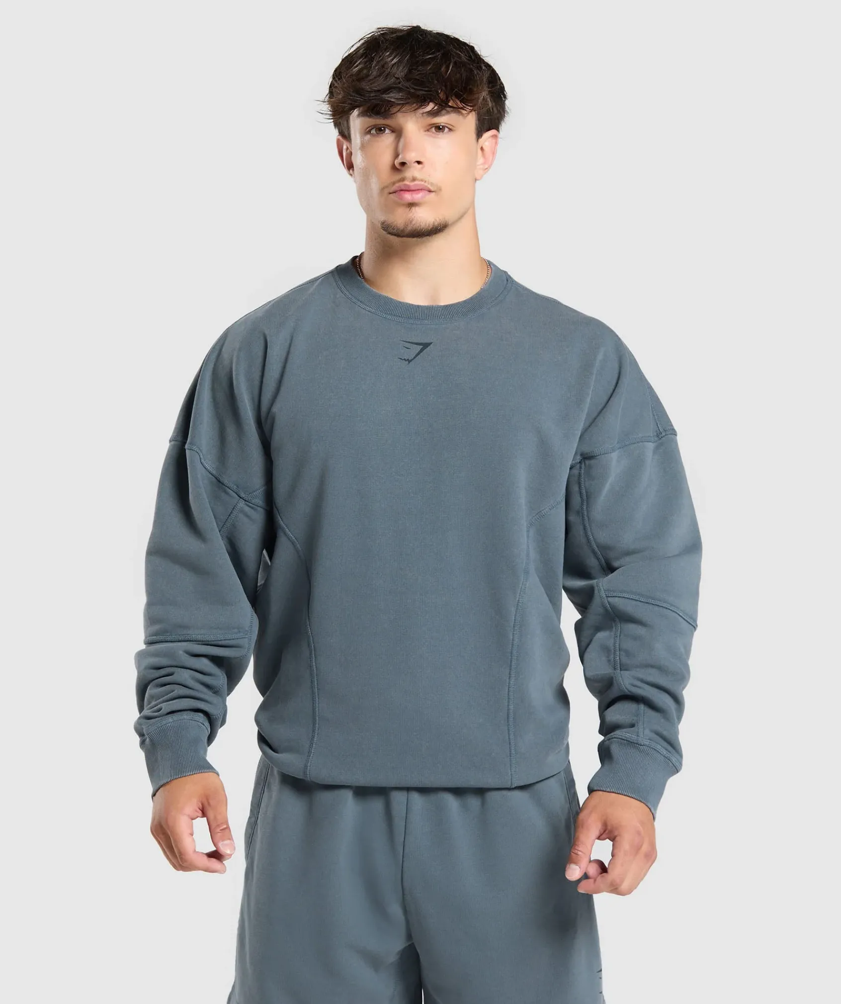 Heren Gymshark Hoodies & Truien*Heritage Washed Crew
