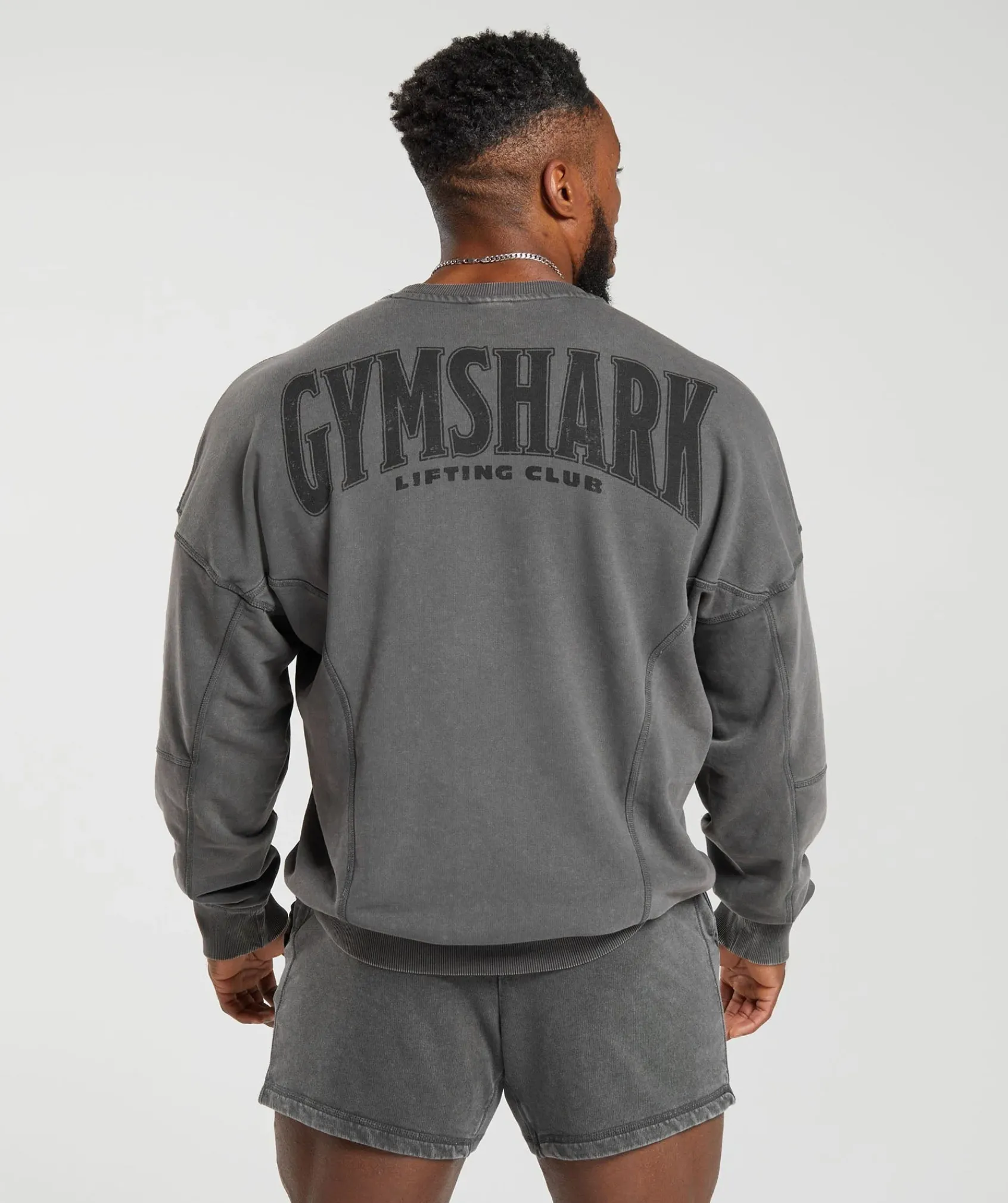Heren Gymshark Hoodies & Truien*Heritage Washed Crew