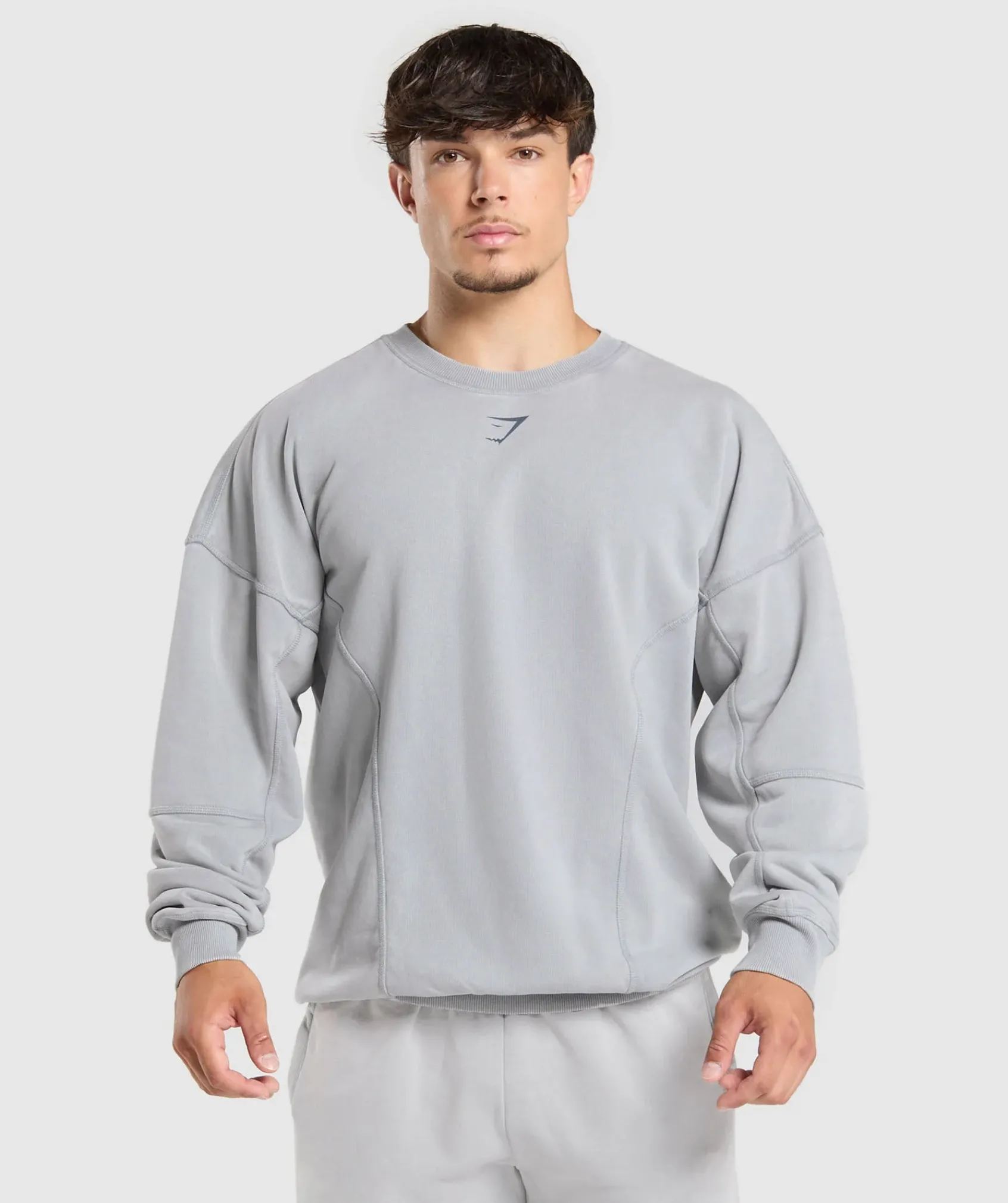 Heren Gymshark Hoodies & Truien*Heritage Washed Crew