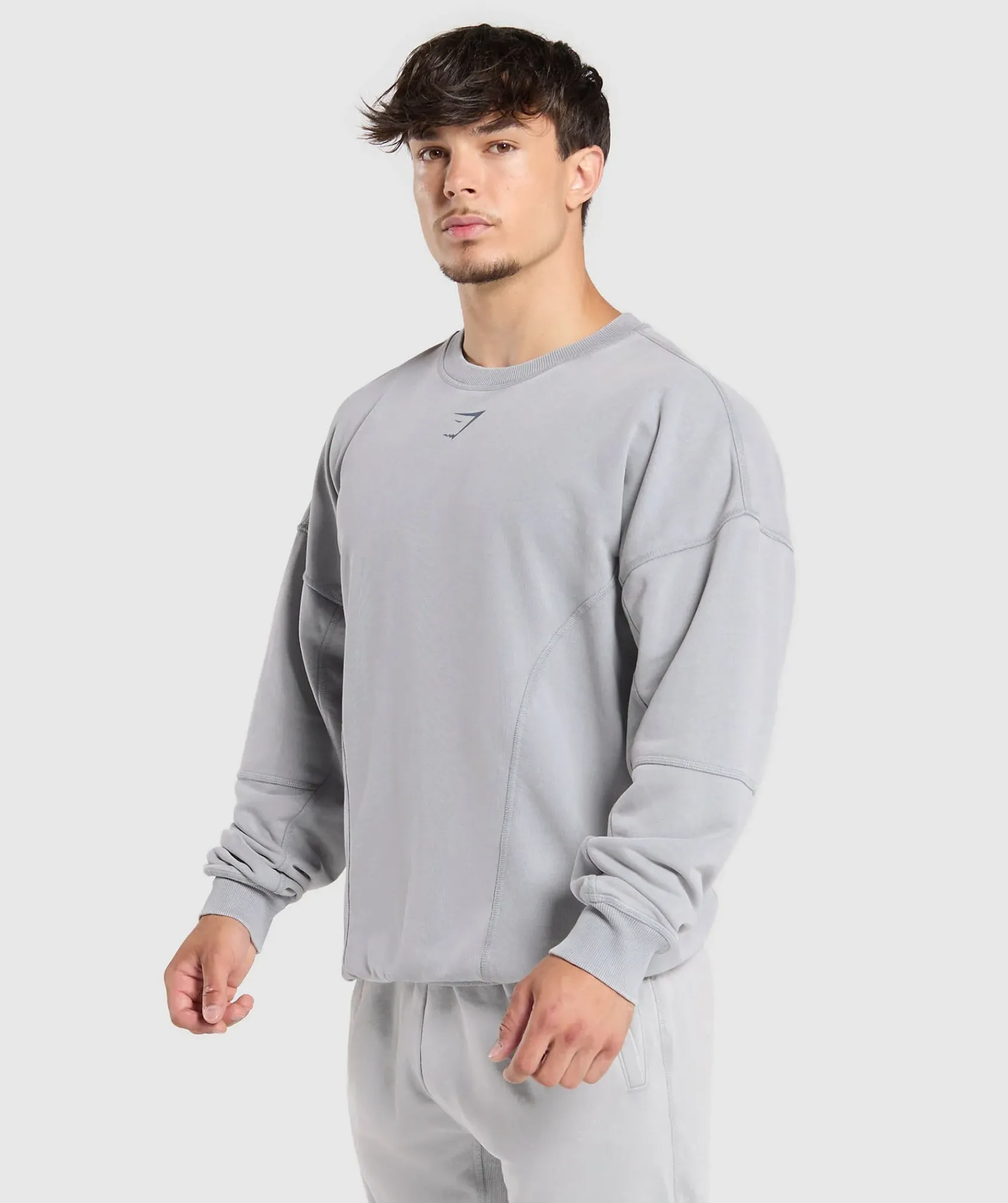 Heren Gymshark Hoodies & Truien*Heritage Washed Crew