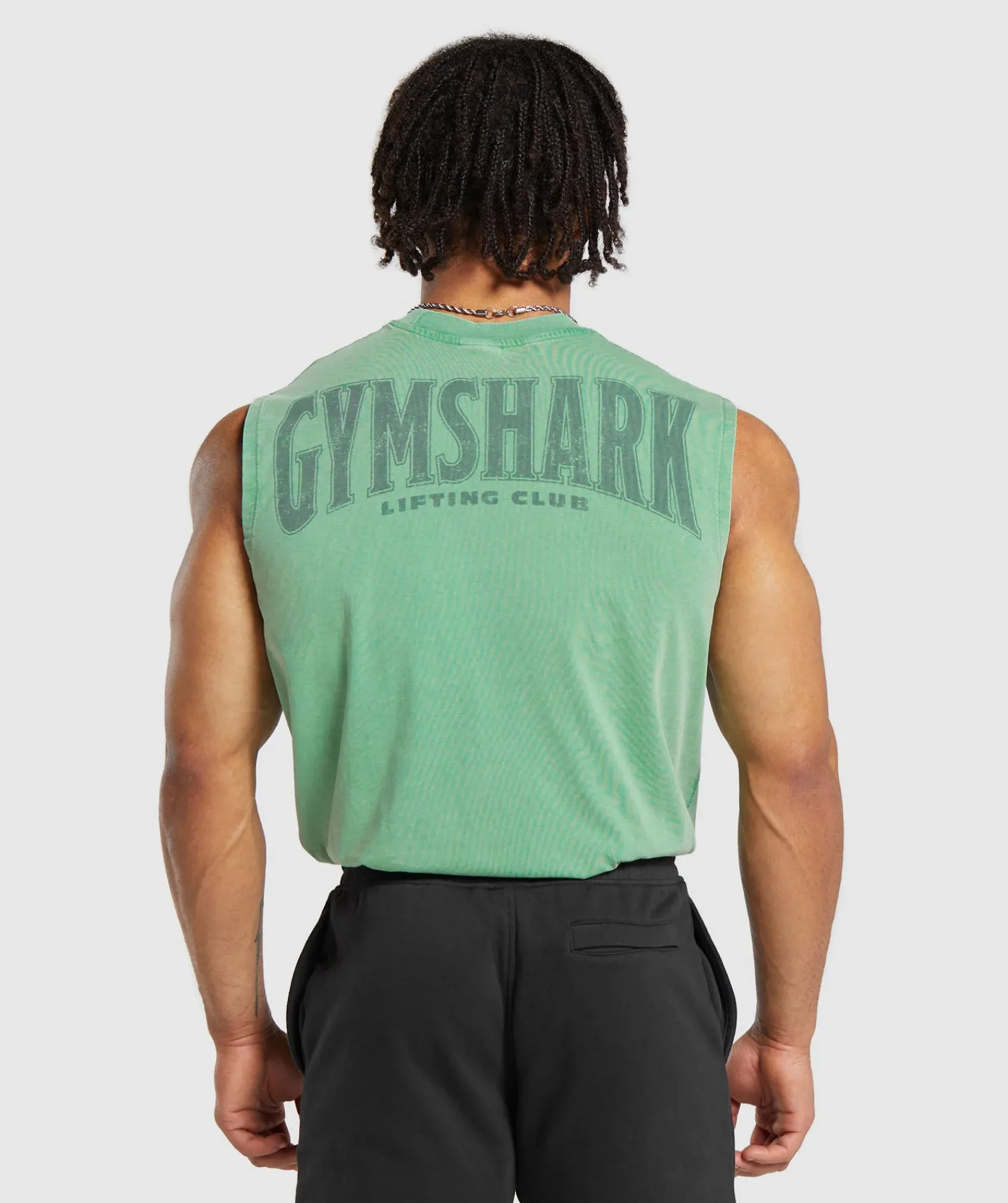 Heren Gymshark Tanktops|T-shirts*Heritage Washed Cut Off Tank