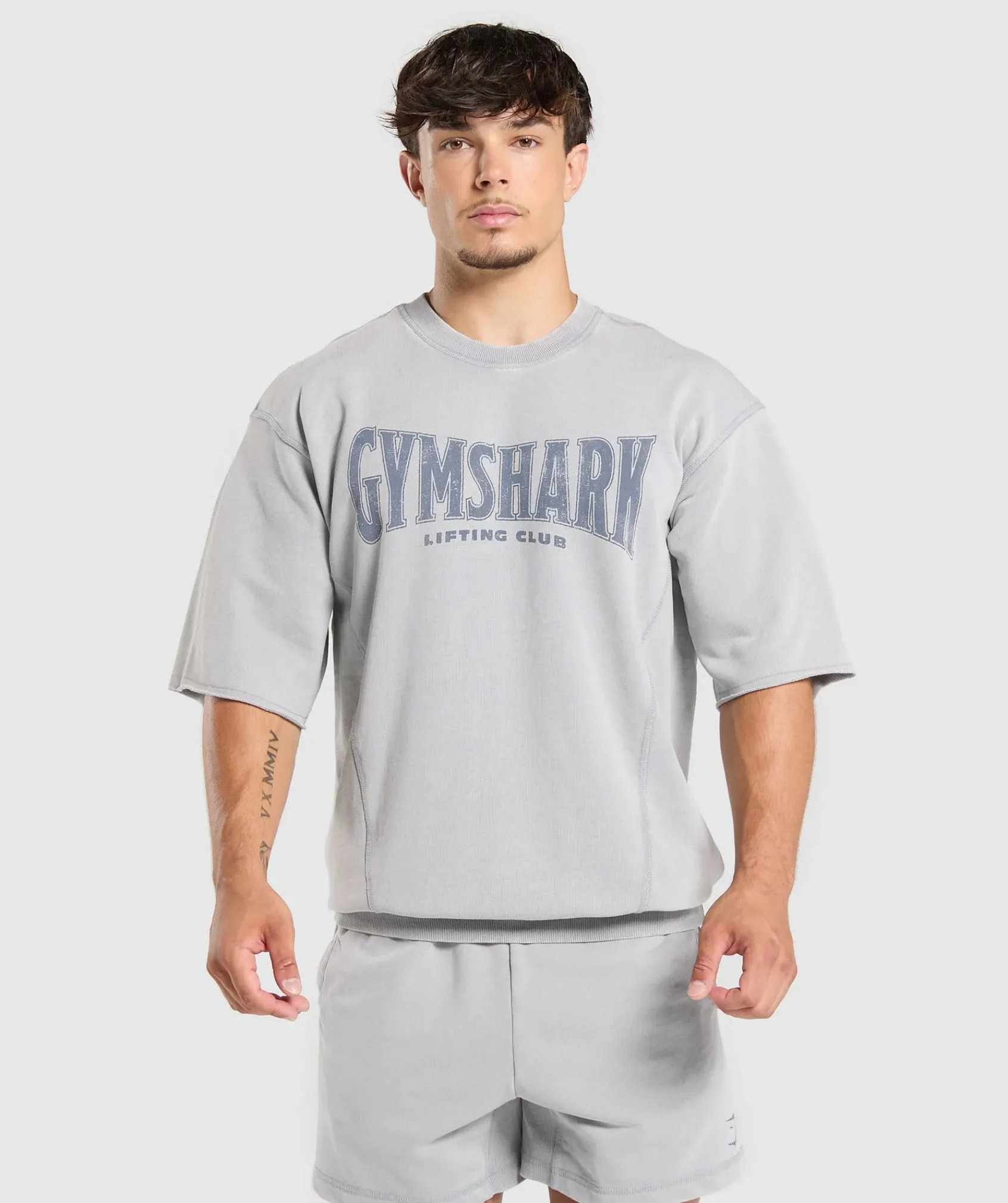 Heren Gymshark Hoodies & Truien|T-shirts*Heritage Washed Short Sleeve Crew