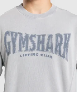 Heren Gymshark Hoodies & Truien|T-shirts*Heritage Washed Short Sleeve Crew
