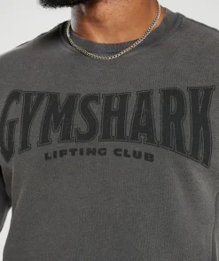 Heren Gymshark Hoodies & Truien|T-shirts*Heritage Washed Short Sleeve Crew