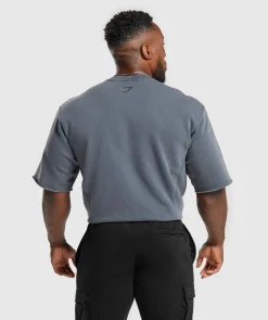 Heren Gymshark Hoodies & Truien|T-shirts*Heritage Washed Short Sleeve Crew