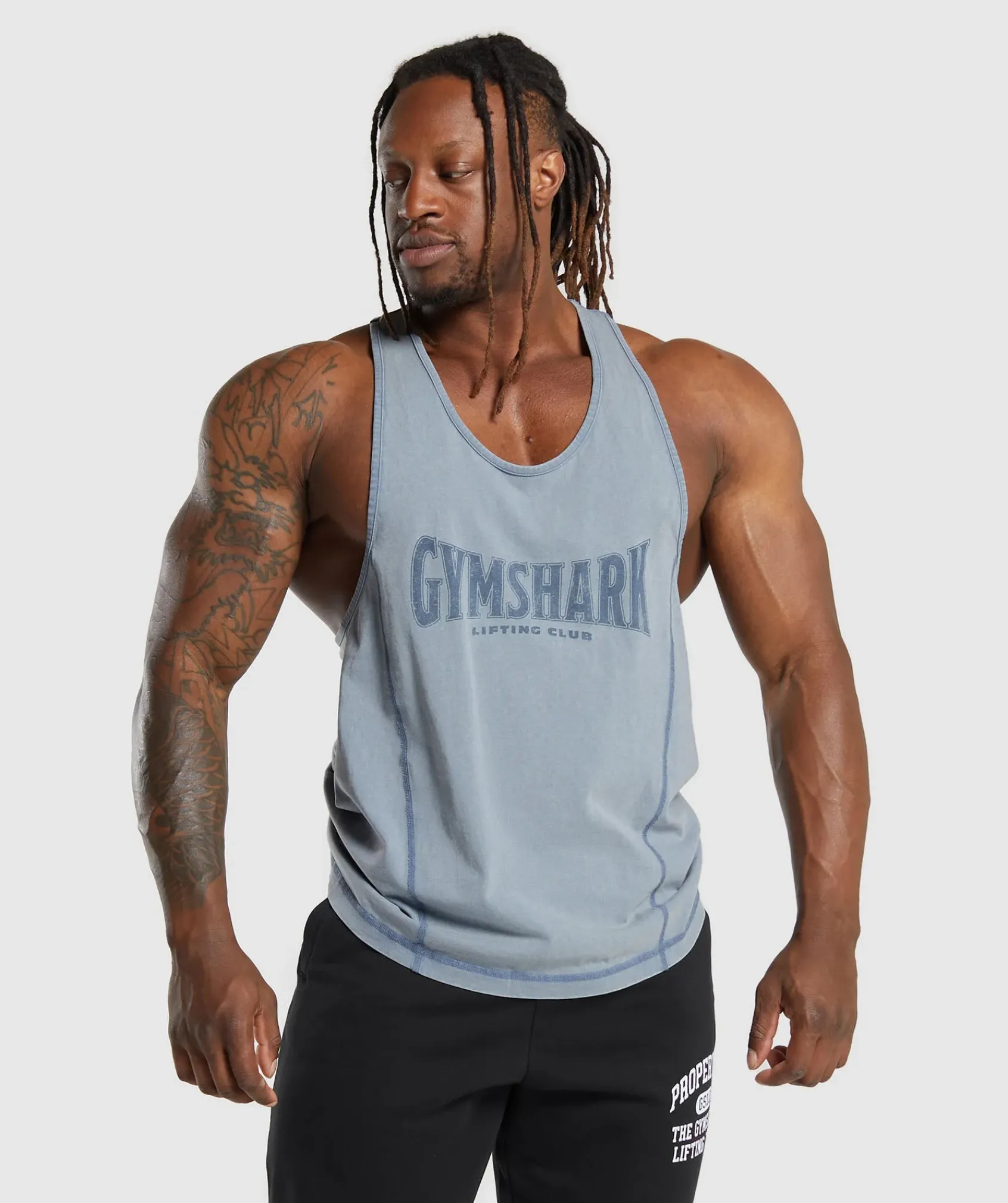 Heren Gymshark Stringers|T-shirts*Heritage Washed Stringer