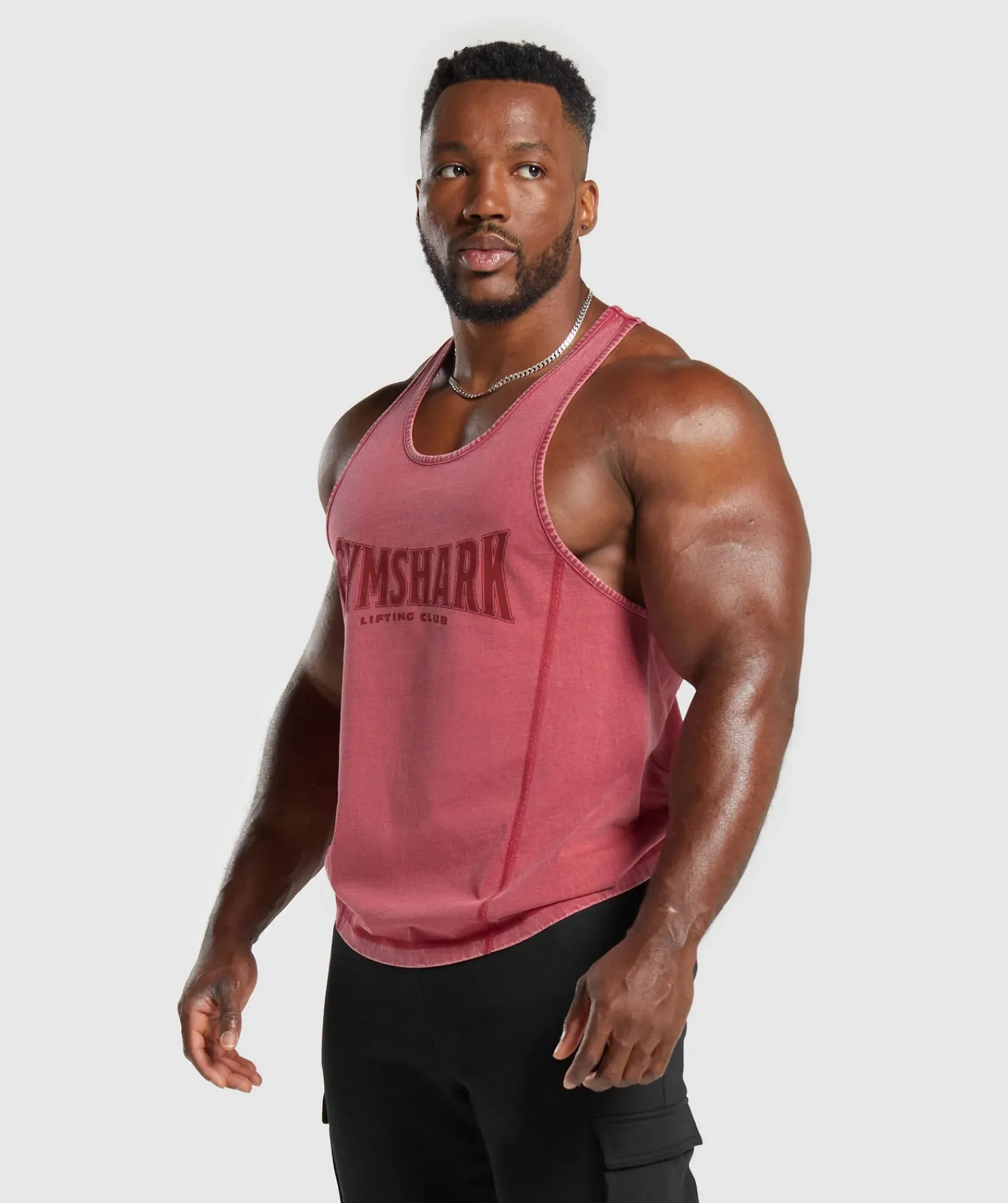 Heren Gymshark Stringers|T-shirts*Heritage Washed Stringer