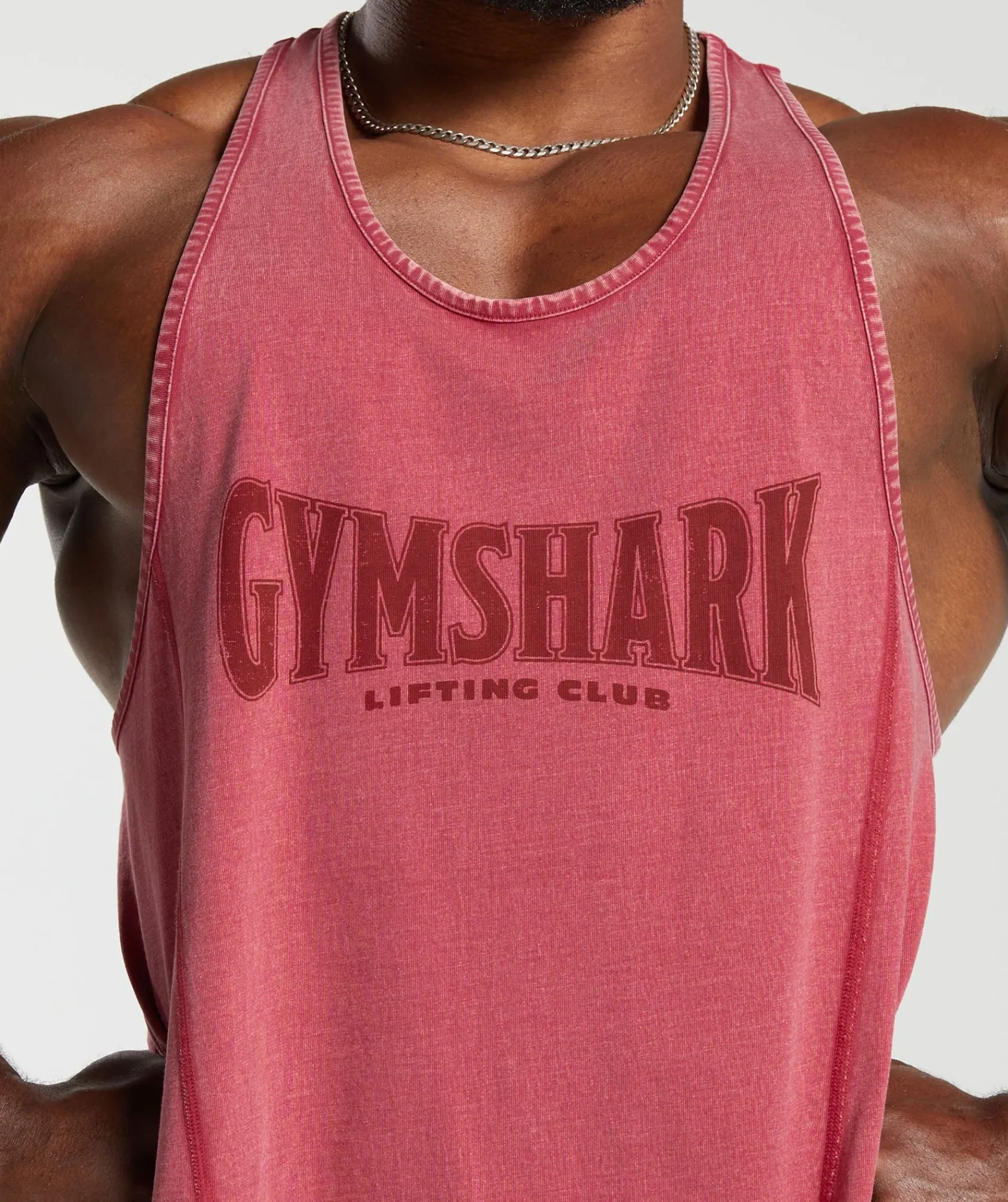 Heren Gymshark Stringers|T-shirts*Heritage Washed Stringer