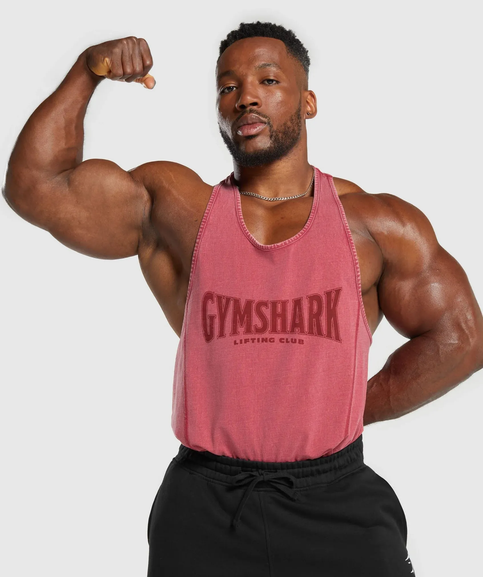 Heren Gymshark Stringers|T-shirts*Heritage Washed Stringer