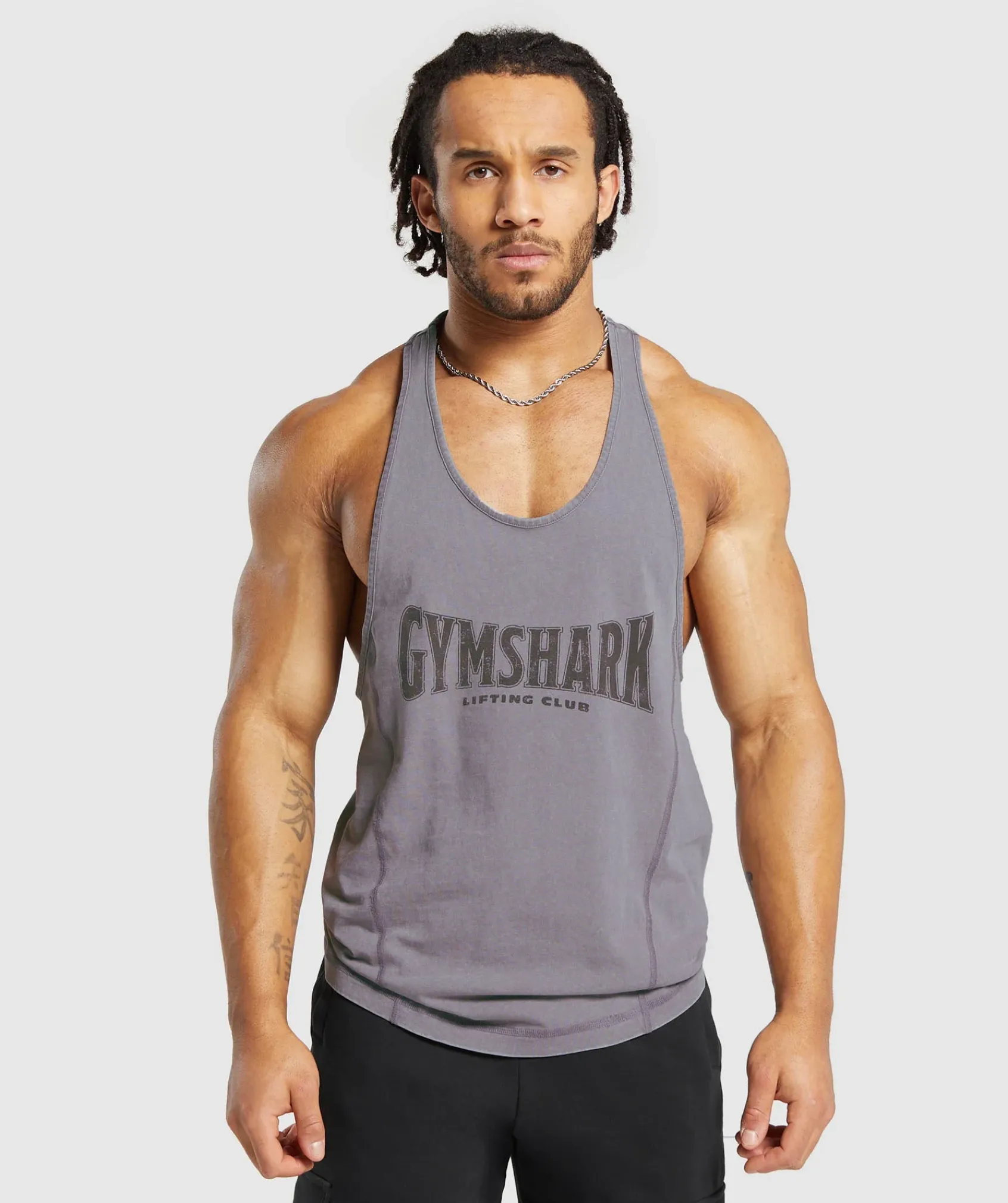 Heren Gymshark Stringers|Tanktops*Heritage Washed Stringer