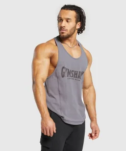 Heren Gymshark Stringers|Tanktops*Heritage Washed Stringer
