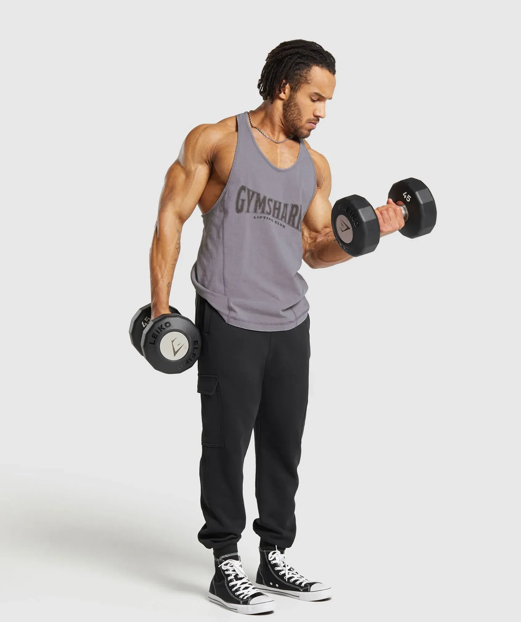 Heren Gymshark Stringers|Tanktops*Heritage Washed Stringer