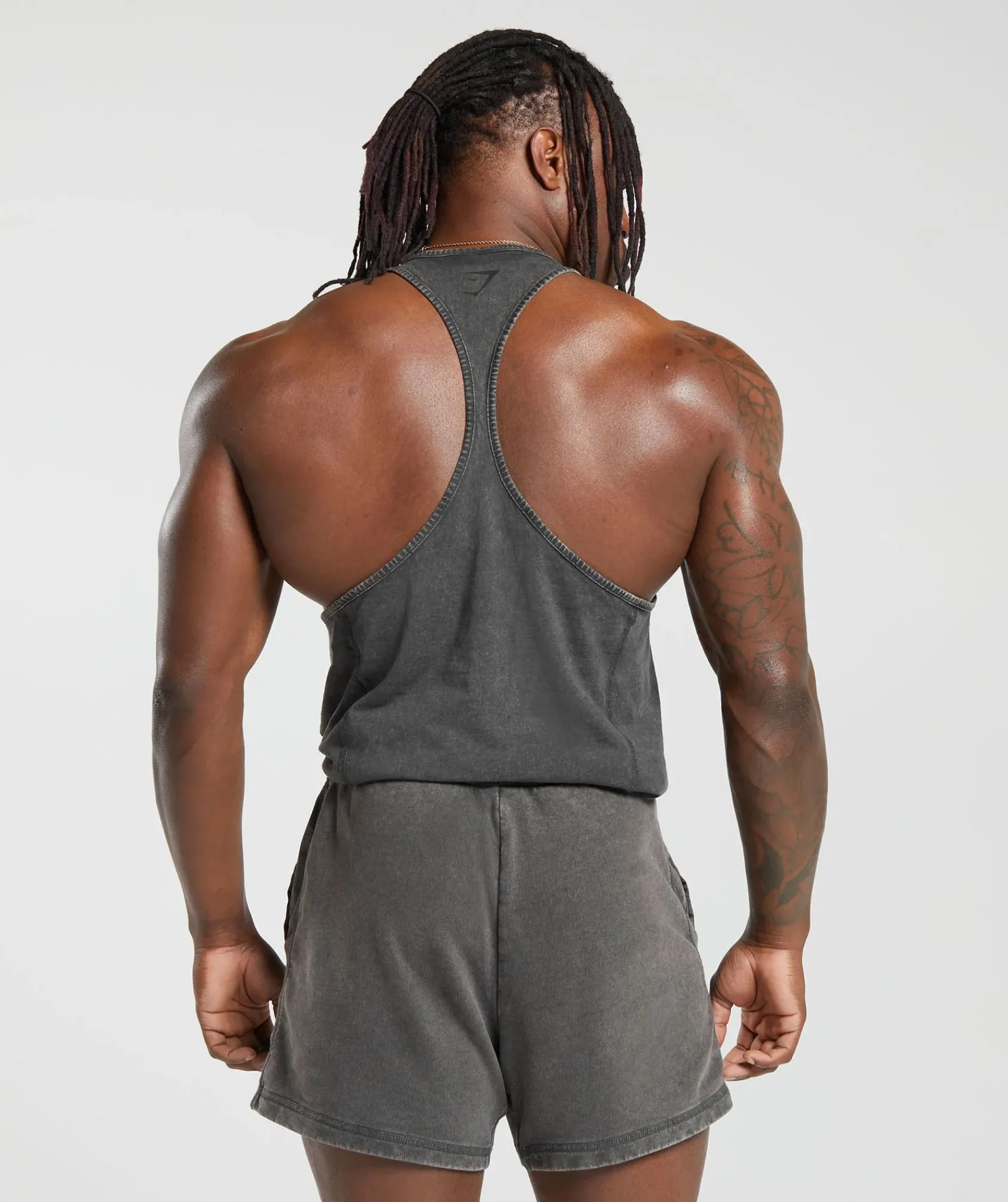 Heren Gymshark Stringers|T-shirts*Heritage Washed Stringer
