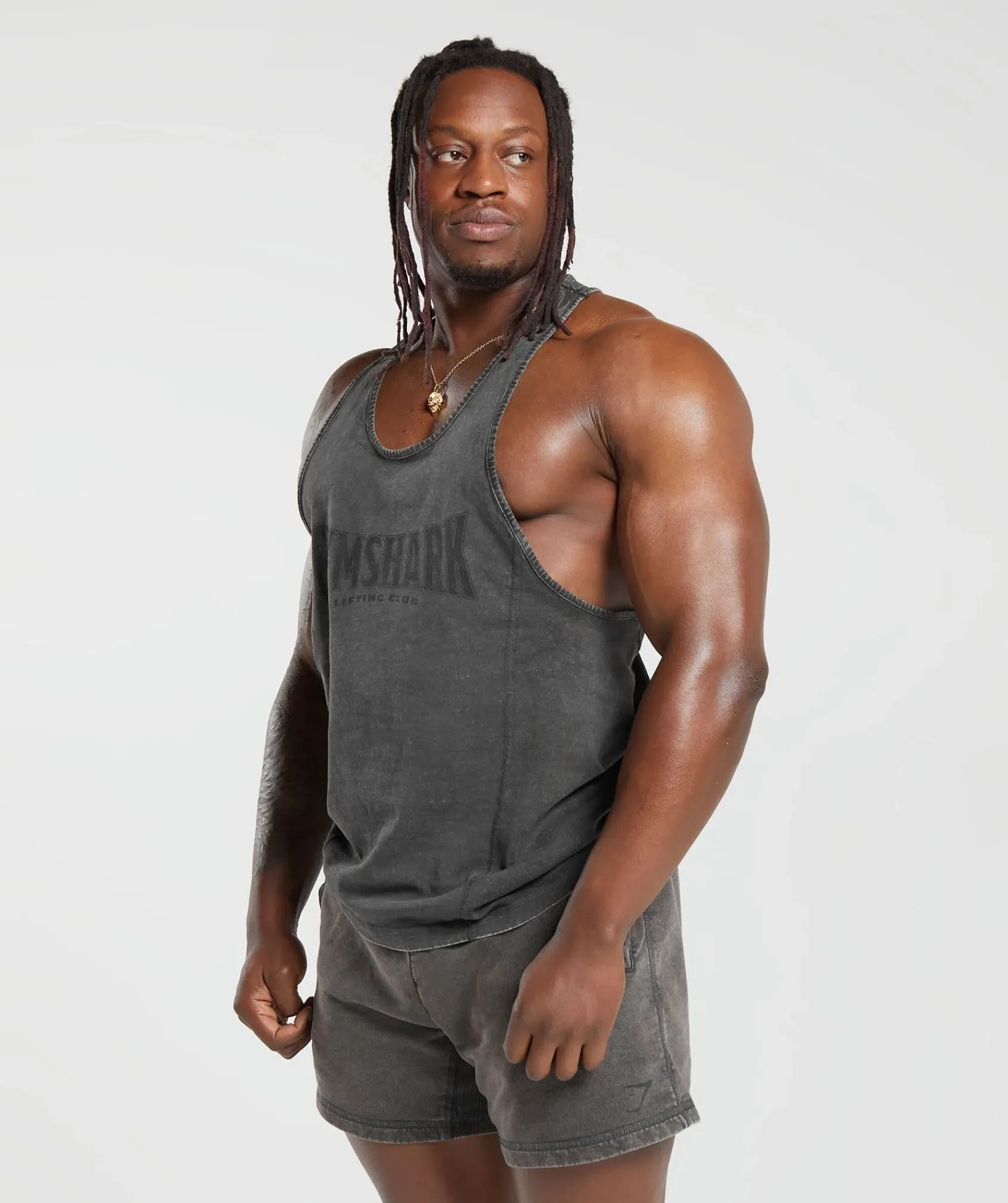 Heren Gymshark Stringers|T-shirts*Heritage Washed Stringer