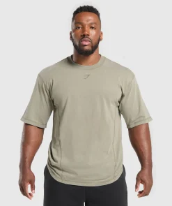Heren Gymshark T-shirts*Heritage Washed T-Shirt