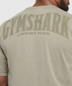 Heren Gymshark T-shirts*Heritage Washed T-Shirt