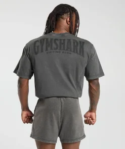 Heren Gymshark T-shirts*Heritage Washed T-Shirt