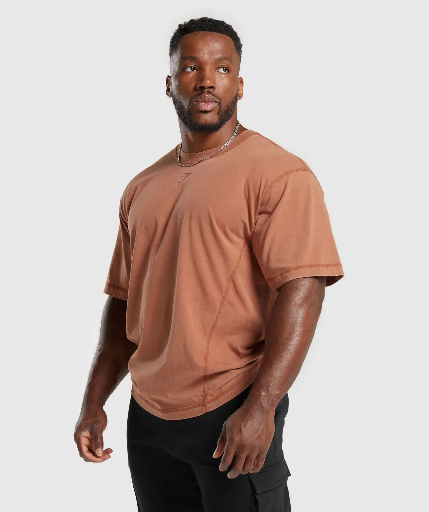 Heren Gymshark T-shirts*Heritage Washed T-Shirt