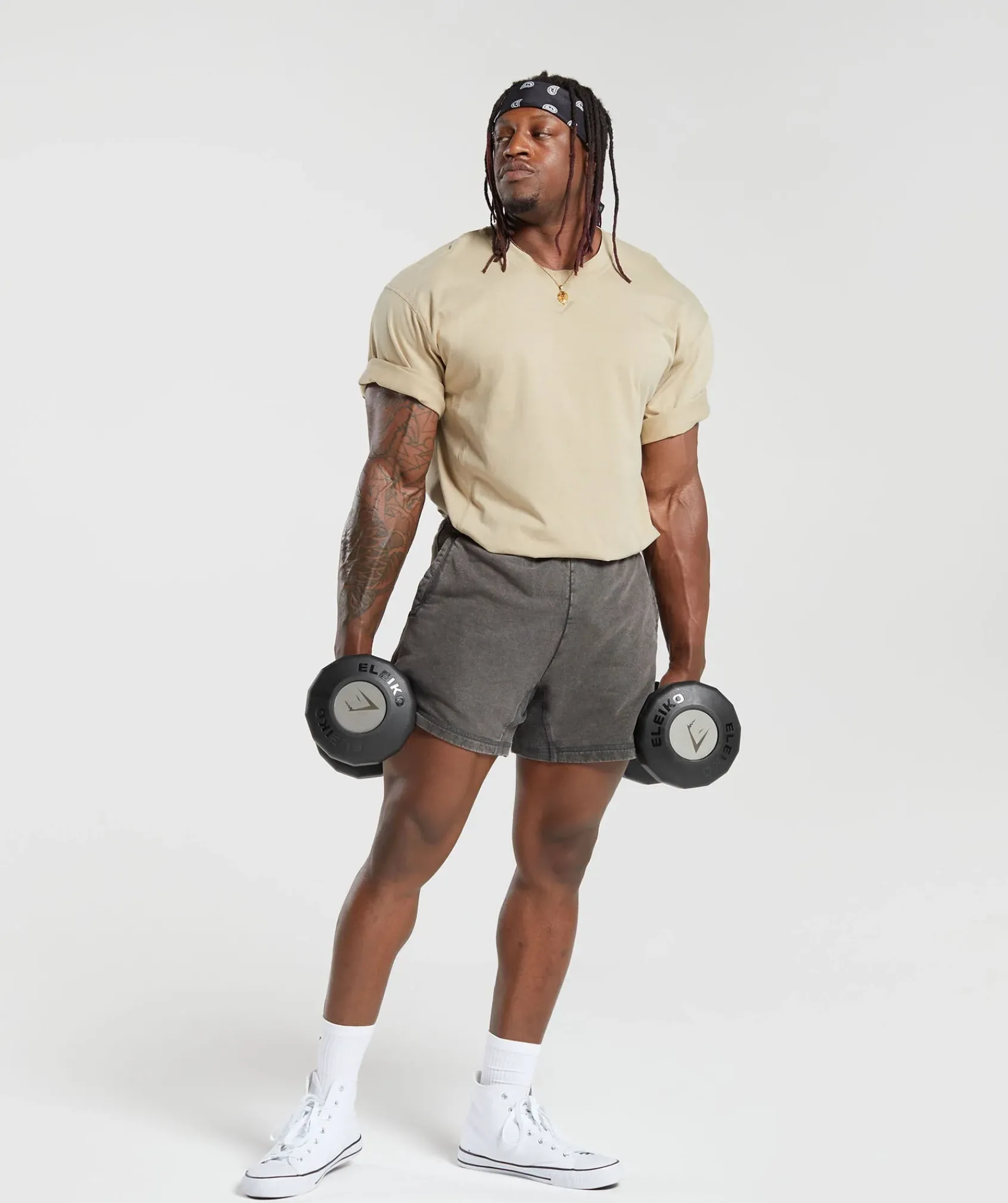 Heren Gymshark T-shirts*Heritage Washed T-Shirt