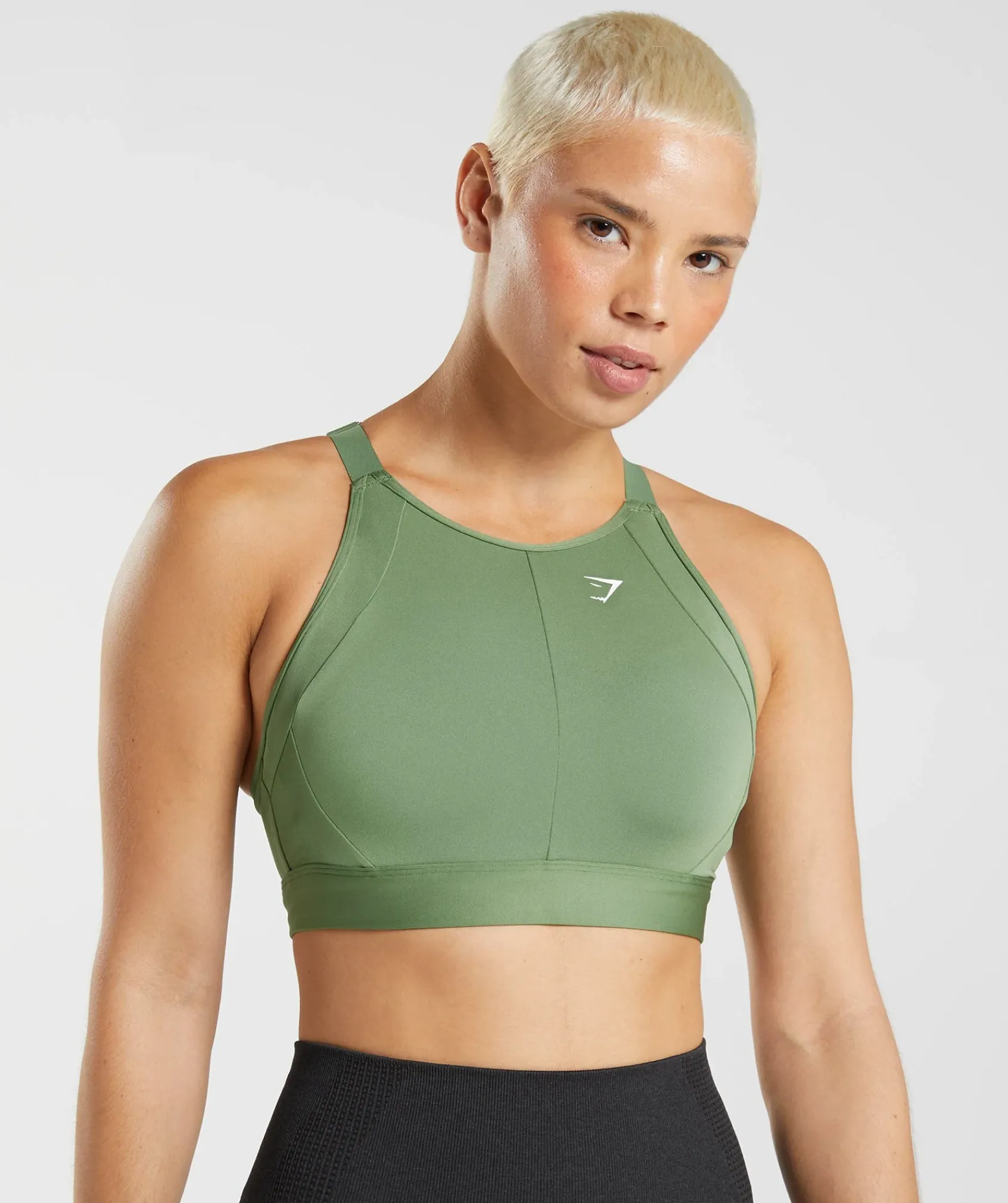 DAMES Gymshark Sport-bh's*High Neck High Support Sports Bra