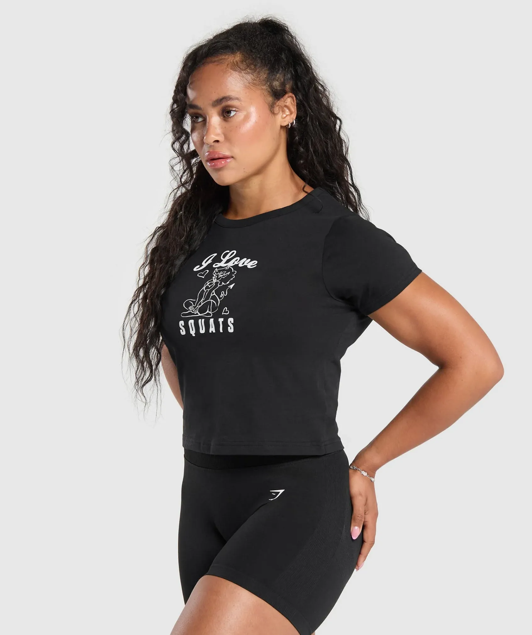 DAMES Gymshark T-shirts*I Love Squats Baby T-Shirt