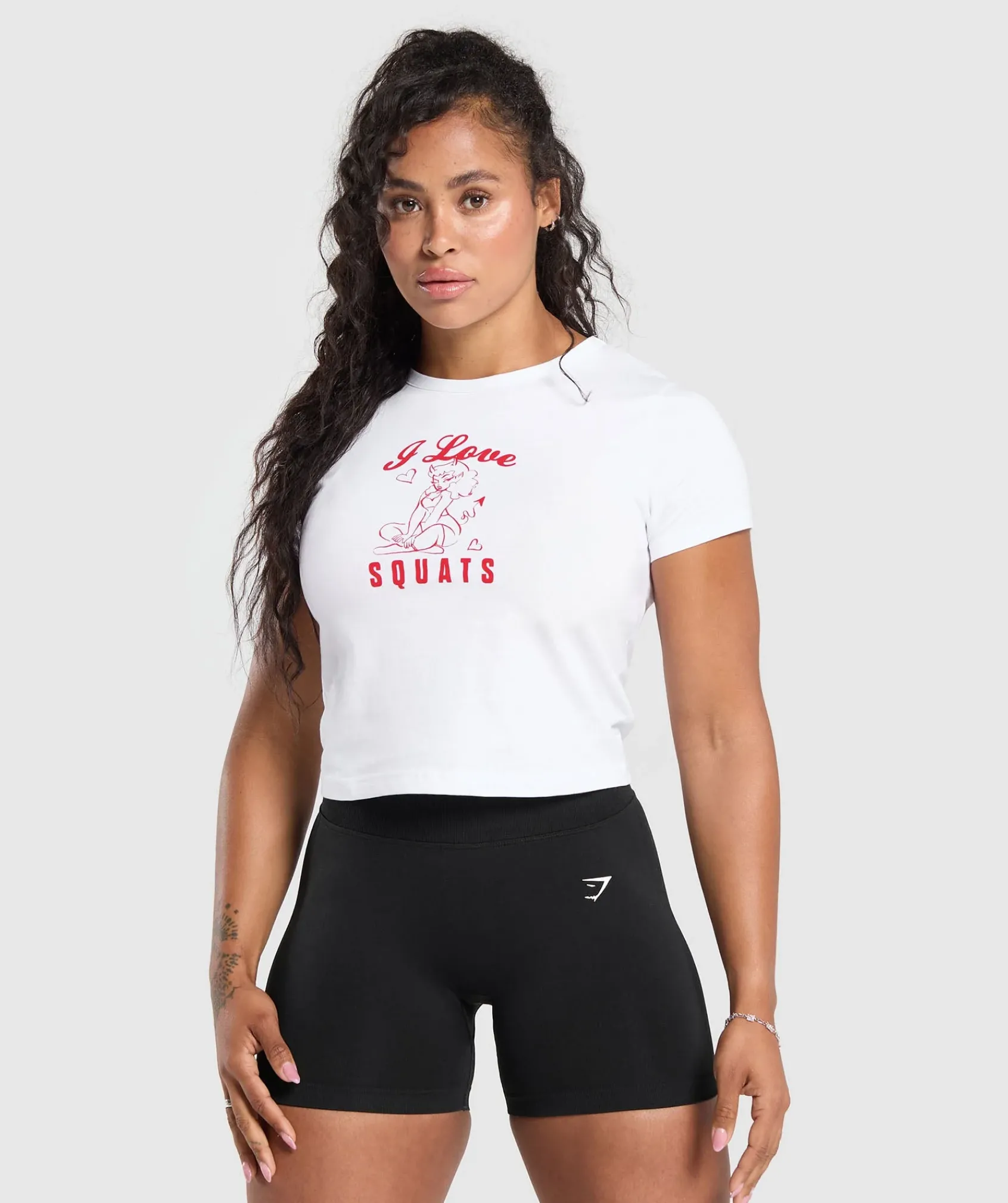 DAMES Gymshark T-shirts*I Love Squats Baby T-Shirt
